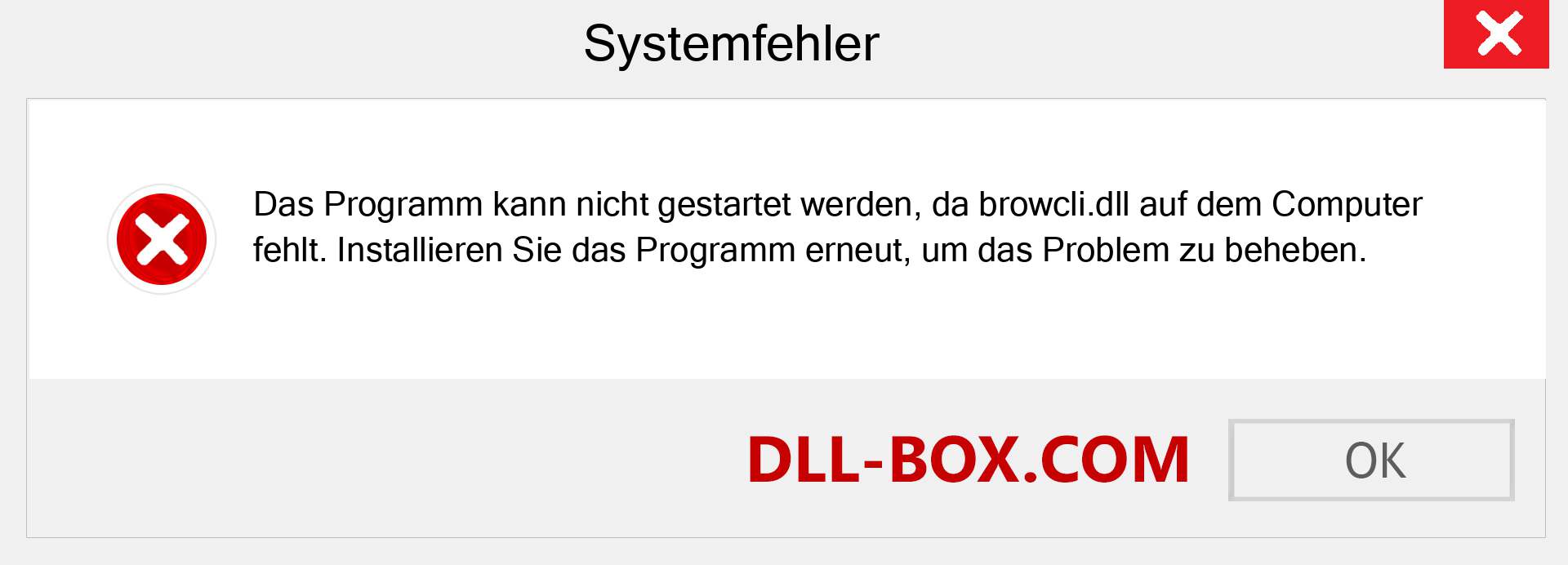 browcli.dll-Datei fehlt?. Download für Windows 7, 8, 10 - Fix browcli dll Missing Error unter Windows, Fotos, Bildern