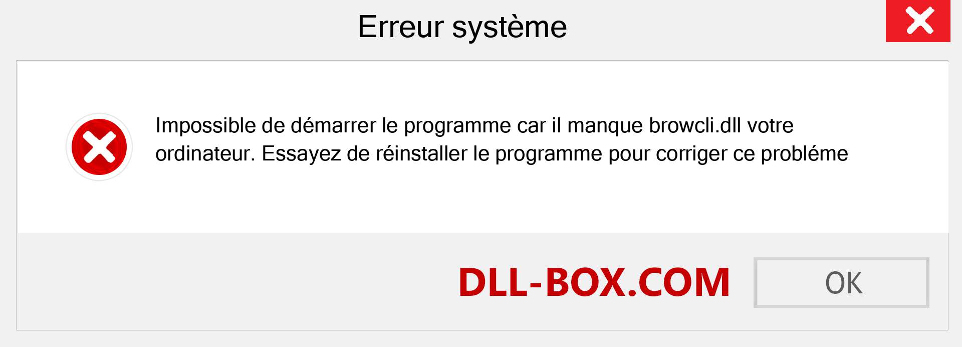 Le fichier browcli.dll est manquant ?. Télécharger pour Windows 7, 8, 10 - Correction de l'erreur manquante browcli dll sur Windows, photos, images